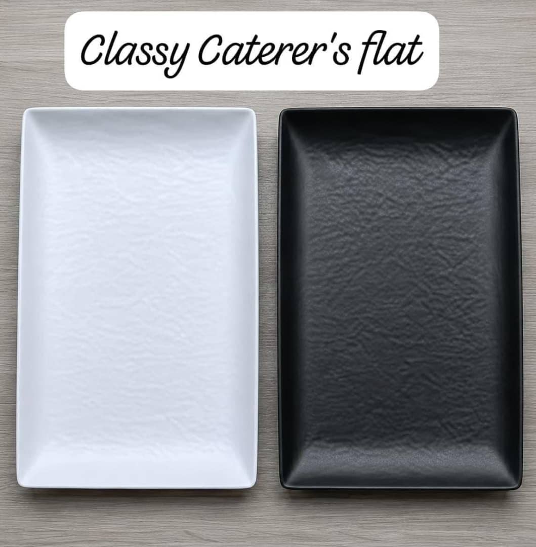 New classy Caterer's flat (Rectangular shape)